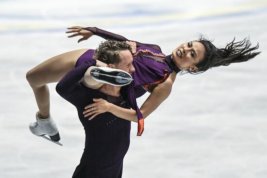 Figure skating. 2017 World Team Trophy. Ice dance. Free skating program