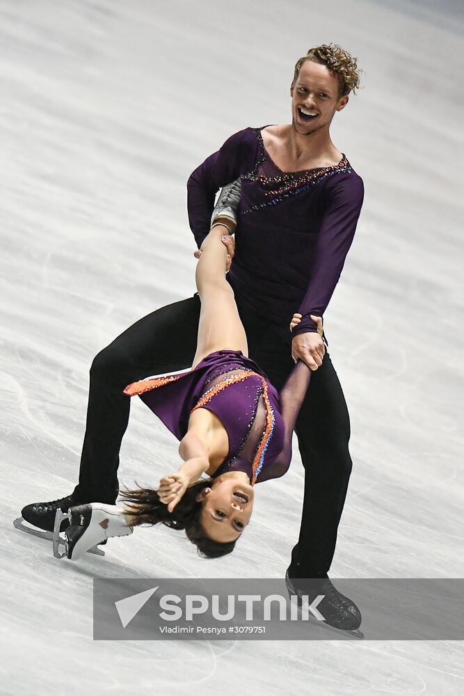 Figure skating. 2017 World Team Trophy. Ice dance. Free skating program