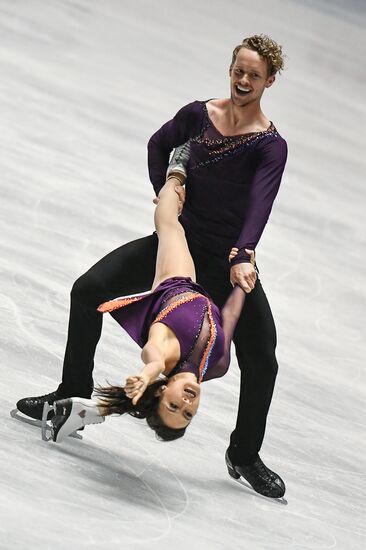 Figure skating. 2017 World Team Trophy. Ice dance. Free skating program