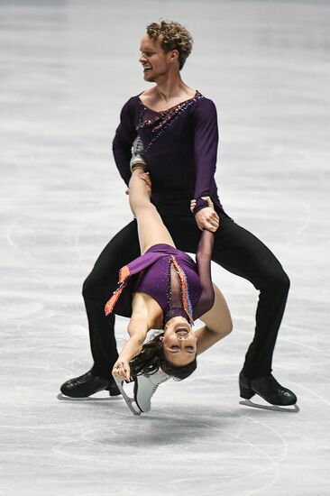 Figure skating. 2017 World Team Trophy. Ice dance. Free skating program