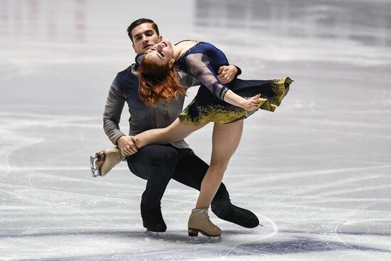 Figure skating. 2017 World Team Trophy. Ice dance. Free skating program