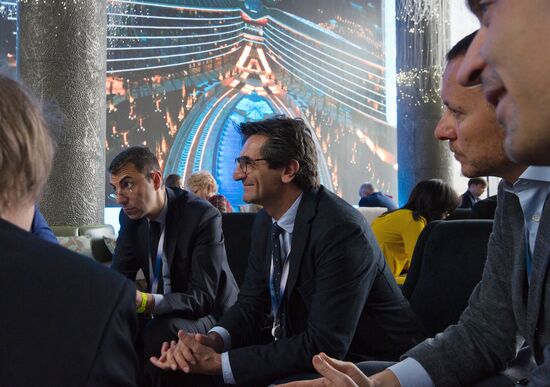 Yalta International Economic Forum in Crimea. Day two