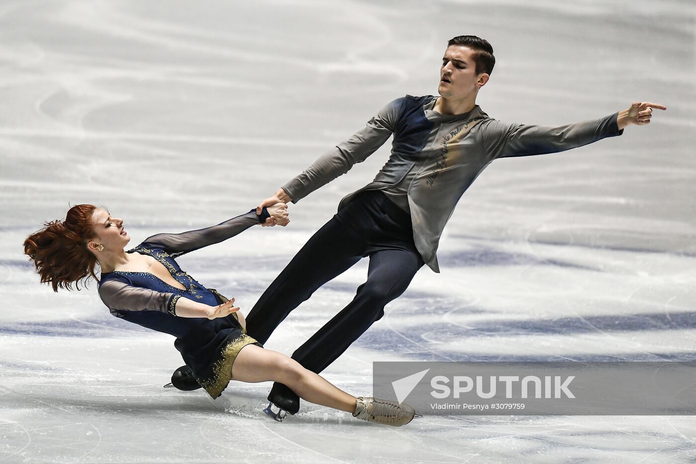 Figure skating. 2017 World Team Trophy. Ice dance. Free skating program