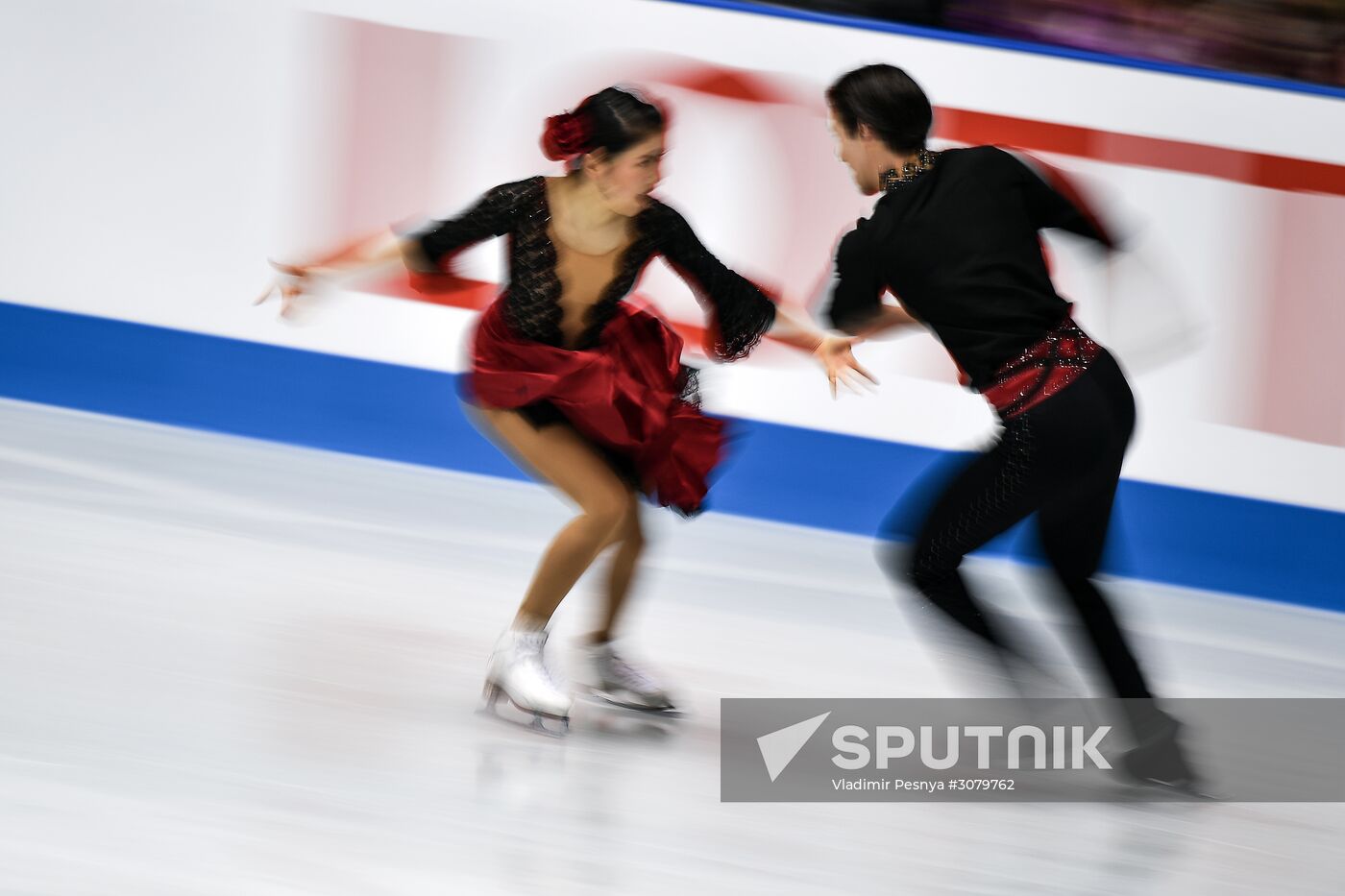 Figure skating. 2017 World Team Trophy. Ice dance. Free skating program