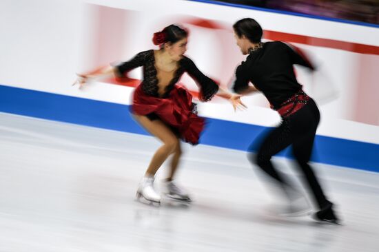 Figure skating. 2017 World Team Trophy. Ice dance. Free skating program