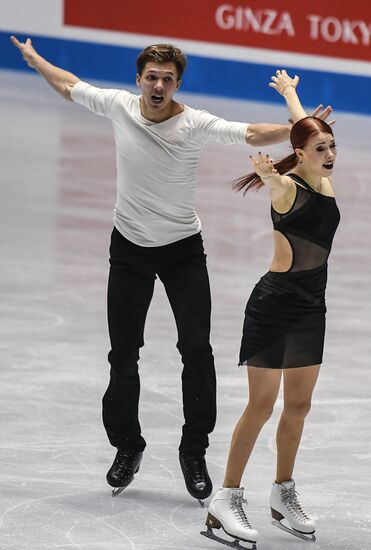 Figure skating. 2017 World Team Trophy. Ice dance. Free skating program