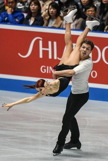 Figure skating. 2017 World Team Trophy. Ice dance. Free skating program