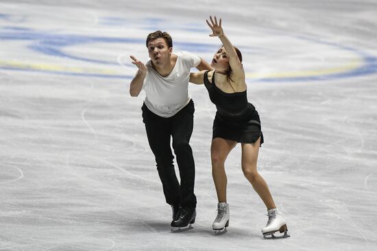 Figure skating. 2017 World Team Trophy. Ice dance. Free skating program