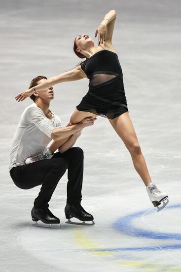 Figure skating. 2017 World Team Trophy. Ice dance. Free skating program