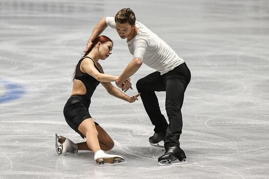 Figure skating. 2017 World Team Trophy. Ice dance. Free skating program