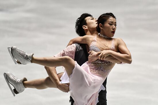 Figure skating. 2017 World Team Trophy. Ice dance. Free skating program