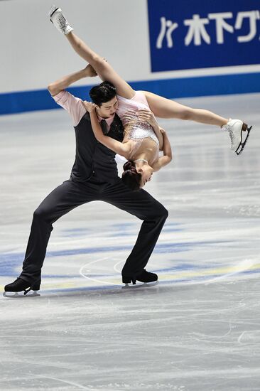 Figure skating. 2017 World Team Trophy. Ice dance. Free skating program