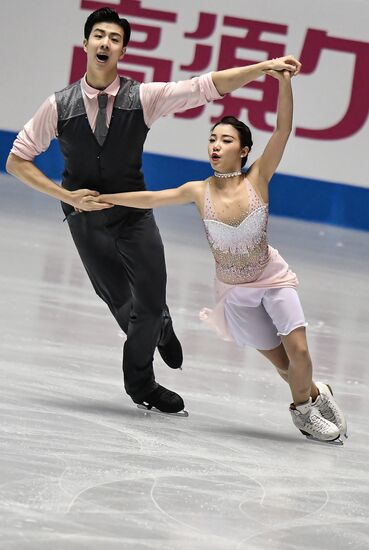 Figure skating. 2017 World Team Trophy. Ice dance. Free skating program