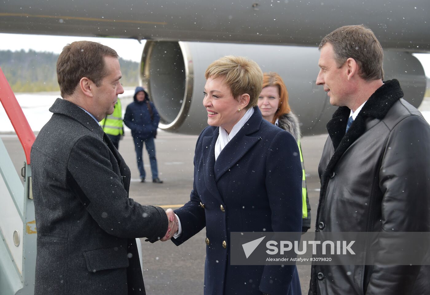 Prime Minister Medvedev visits Murmansk