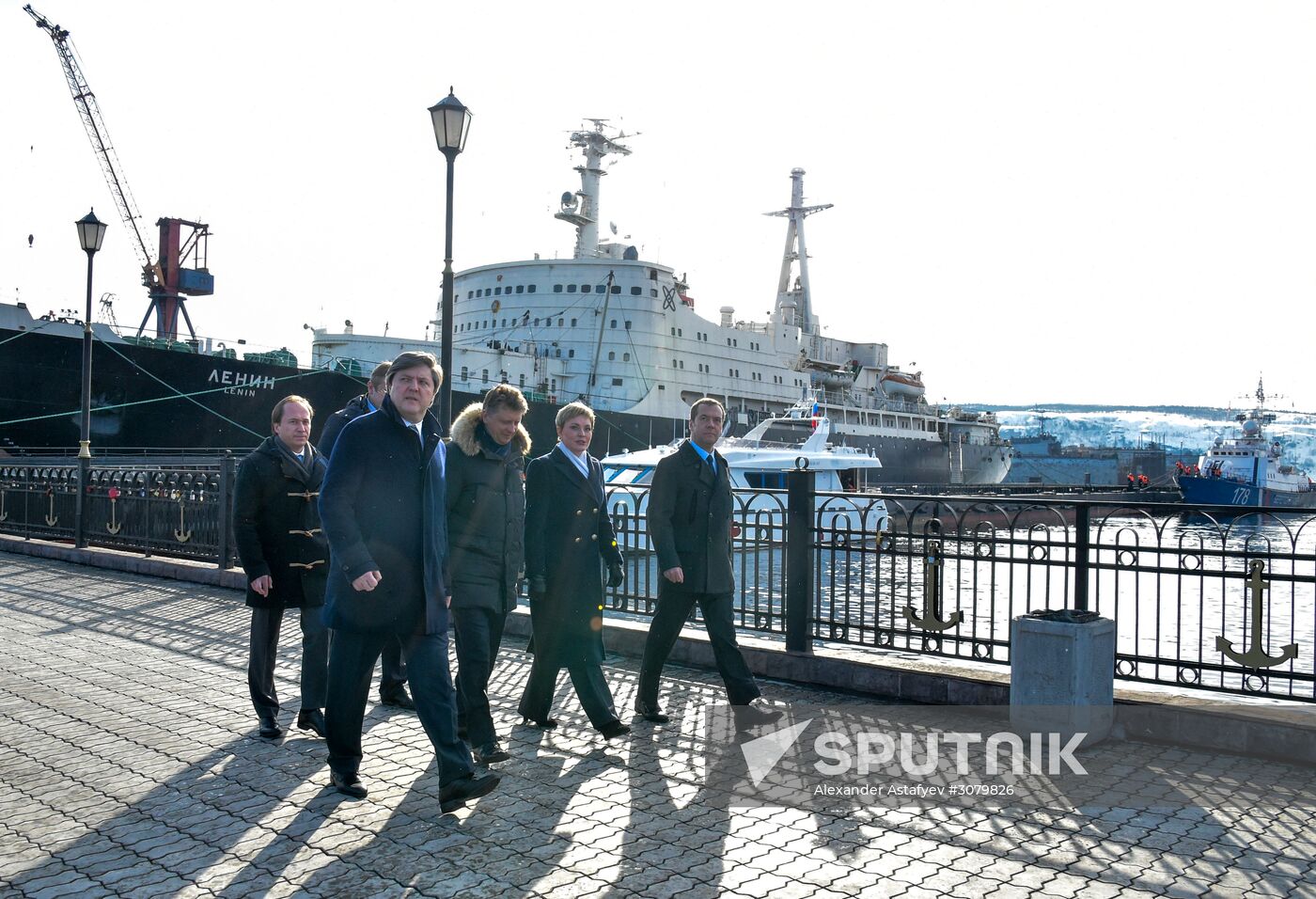 Prime Minister Medvedev visits Murmansk