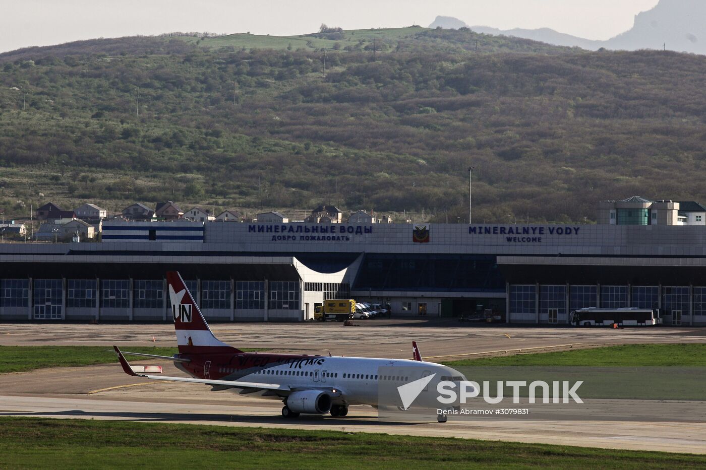 Mineralnye Vody Airport in Stavropol Territory