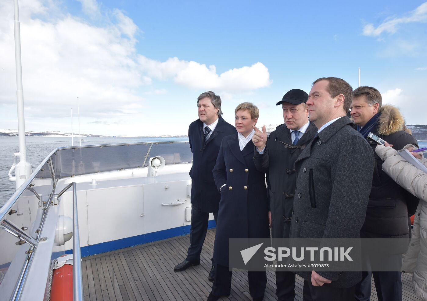 Prime Minister Medvedev visits Murmansk