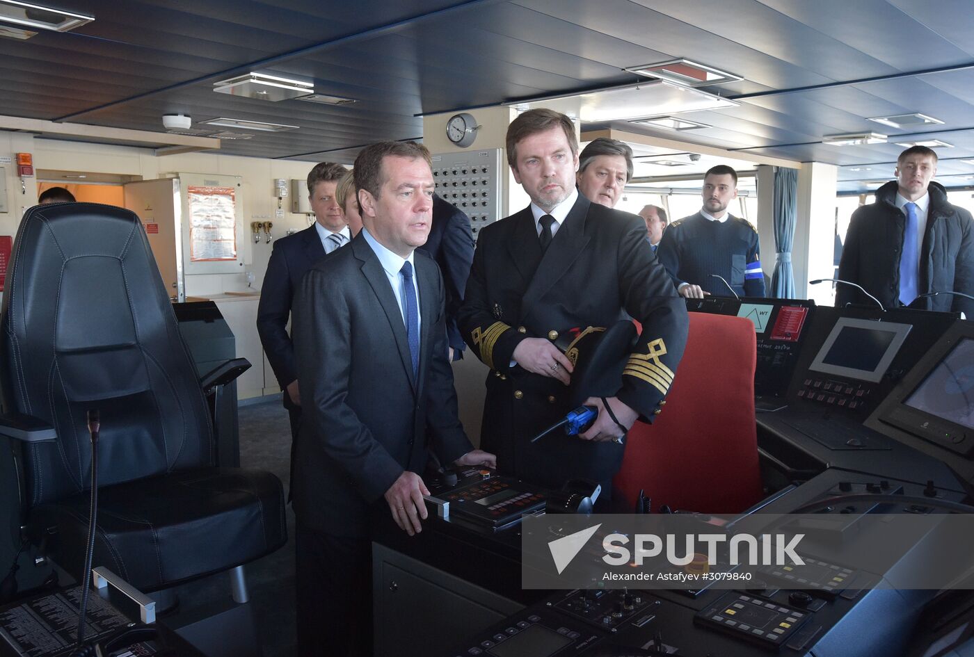 Prime Minister Medvedev visits Murmansk