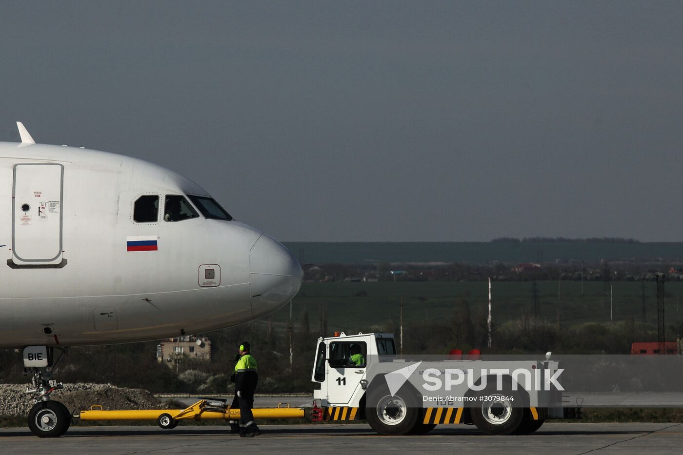 Mineralnye Vody Airport in Stavropol Territory