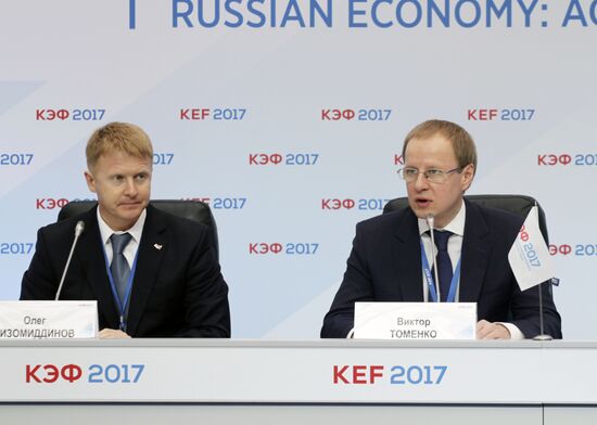 Krasnoyarsk Economic Forum. Day two