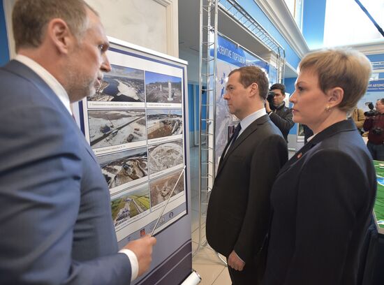 Prime Minister Medvedev visits Murmansk