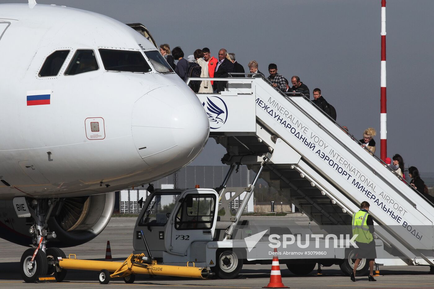 Mineralnye Vody Airport in Stavropol Territory