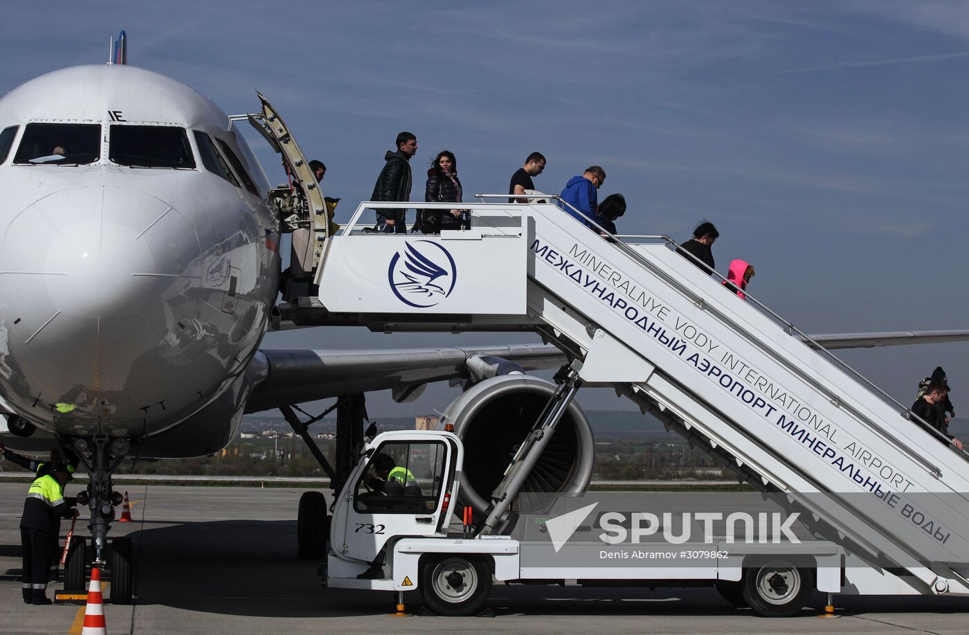 Mineralnye Vody Airport in Stavropol Territory