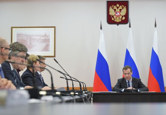 Prime Minister Medvedev visits Murmansk