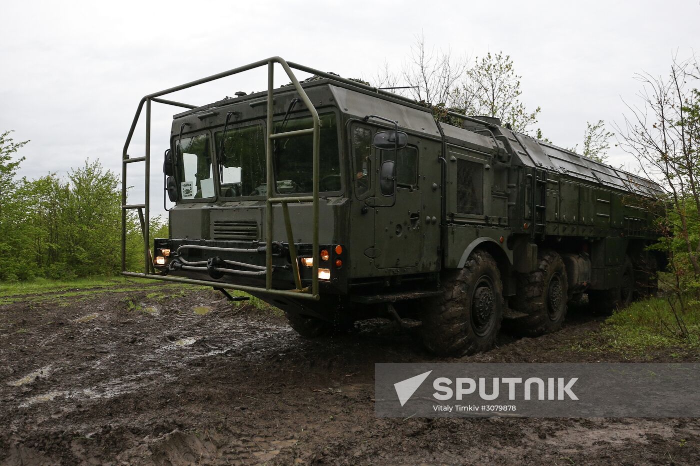 Command post drill with Southern Military District's missile units