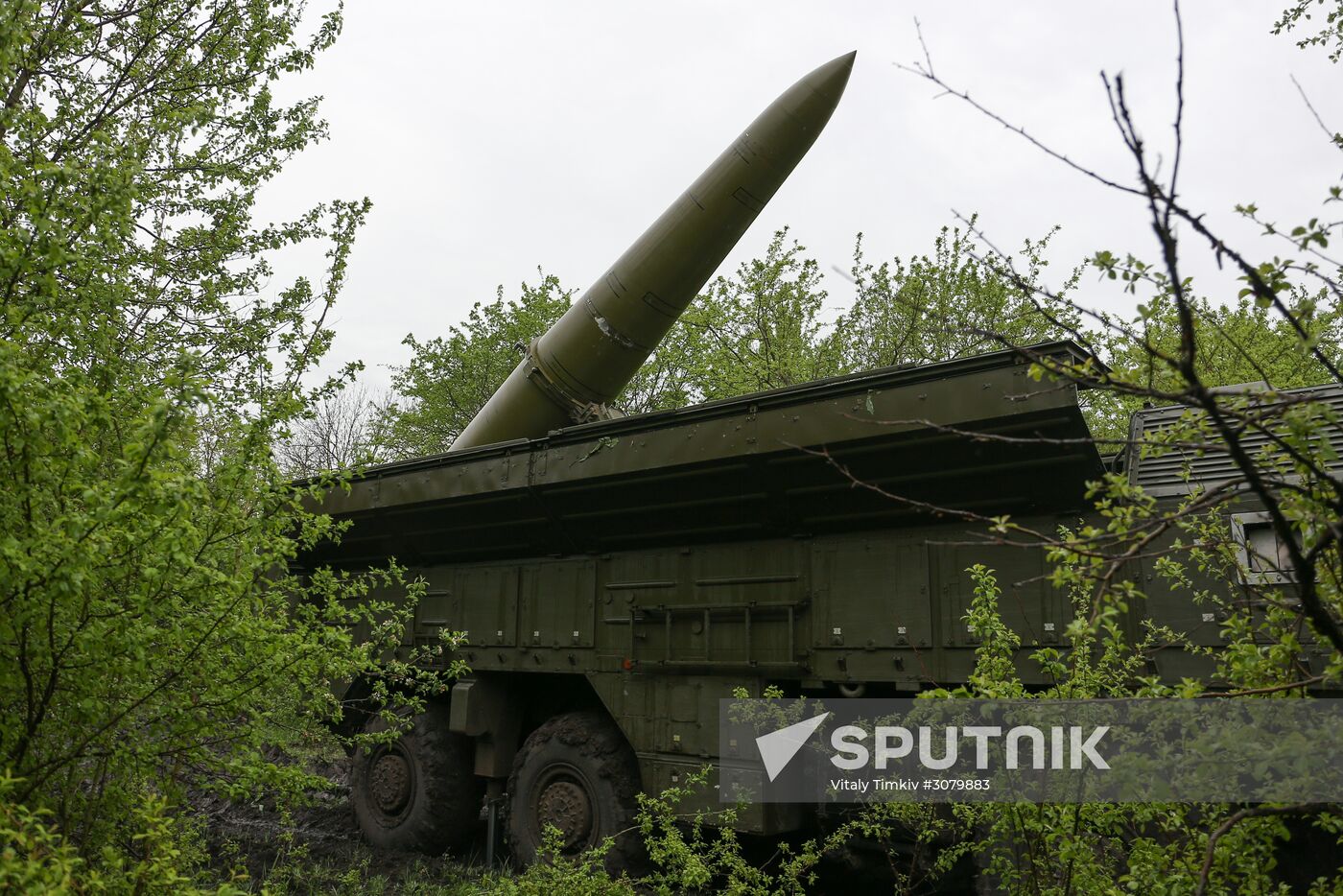 Command post drill with Southern Military District's missile units