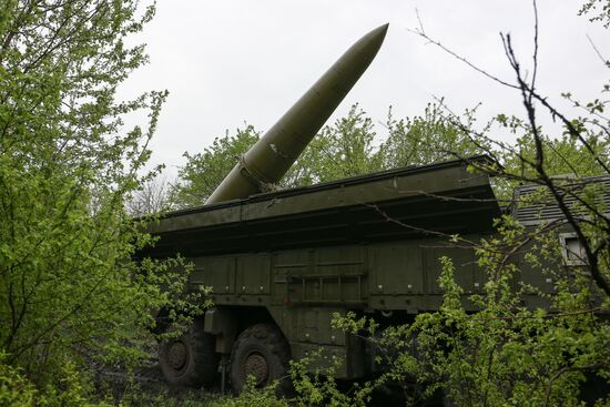 Command post drill with Southern Military District's missile units