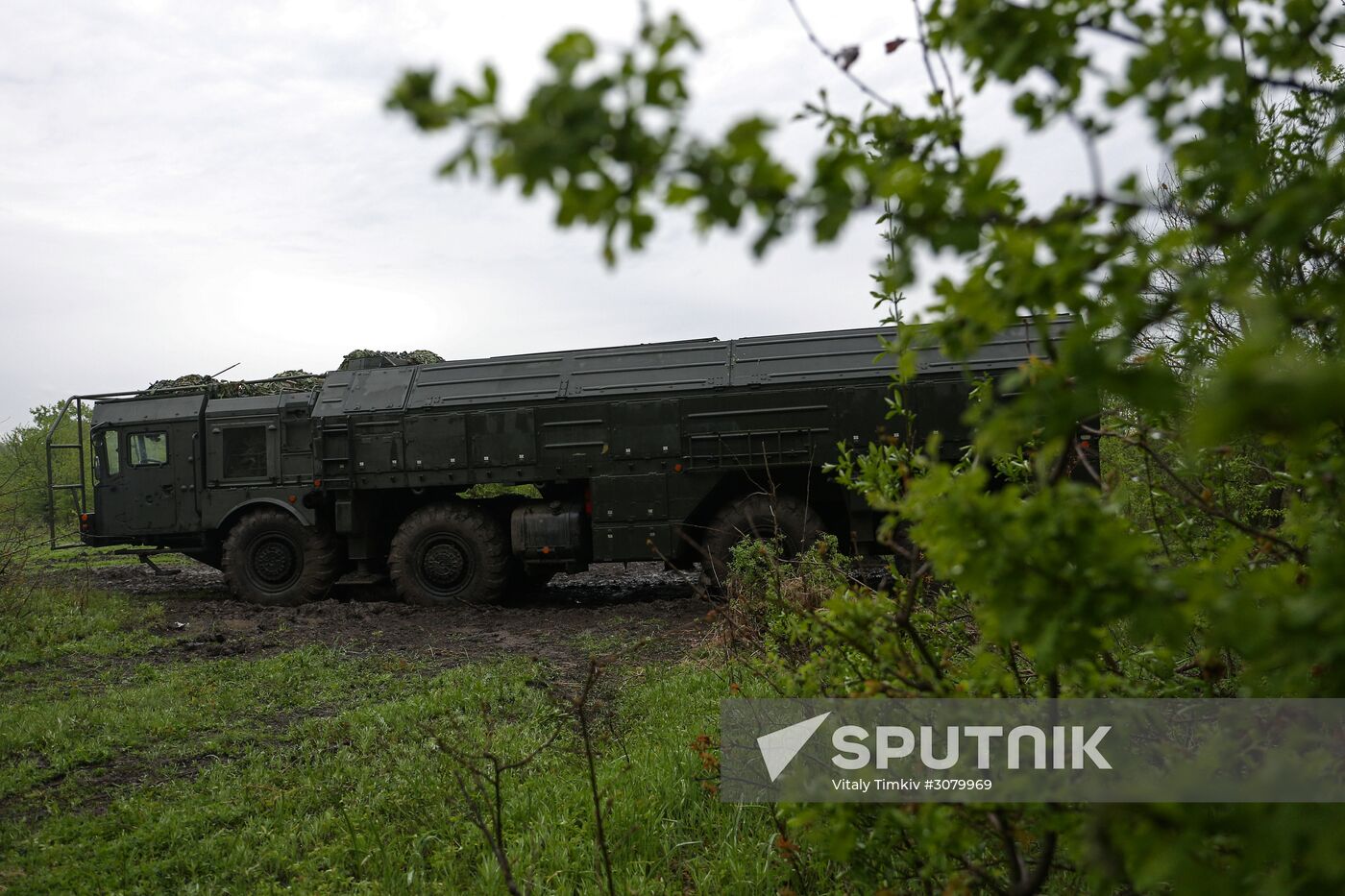 Command post drill with Southern Military District's missile units
