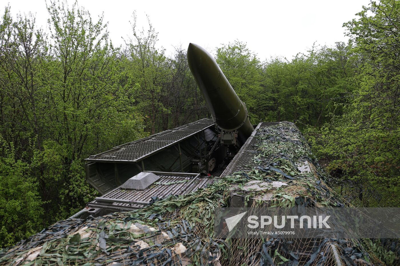Command post drill with Southern Military District's missile units