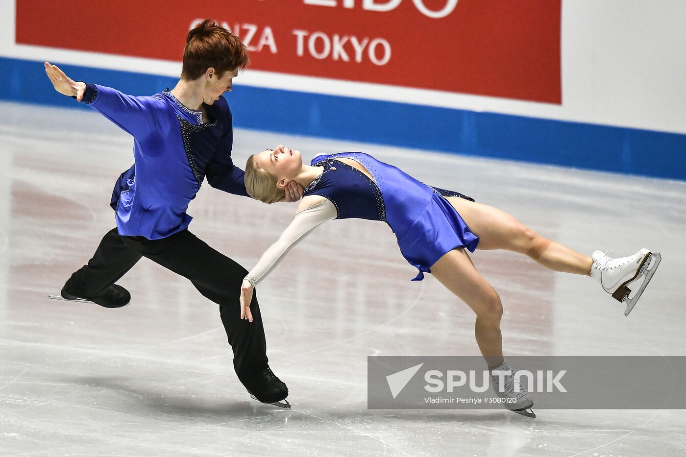 Figure skating. 2017 World Team Trophy. Pairs. Free program