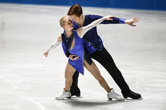 Figure skating. 2017 World Team Trophy. Pairs. Free program