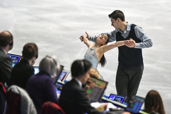 Figure skating. 2017 World Team Trophy. Pairs. Free program