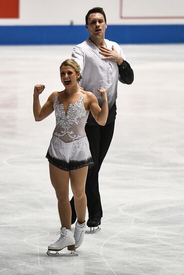 Figure skating. 2017 World Team Trophy. Pairs. Free program