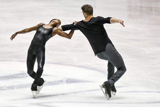 Figure skating. 2017 World Team Trophy. Pairs. Free program