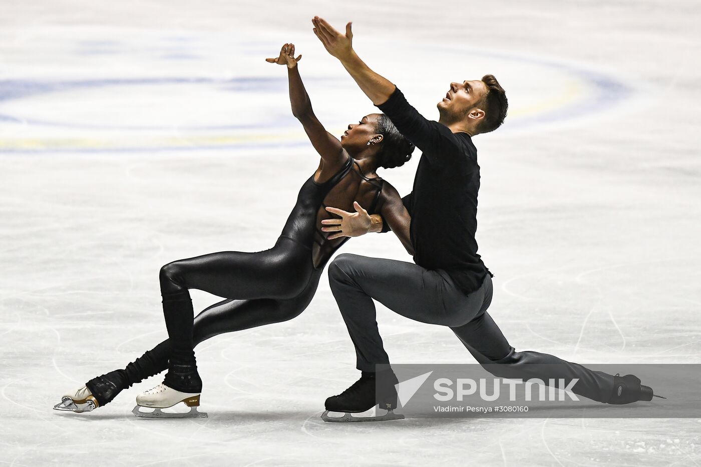 Figure skating. 2017 World Team Trophy. Pairs. Free program