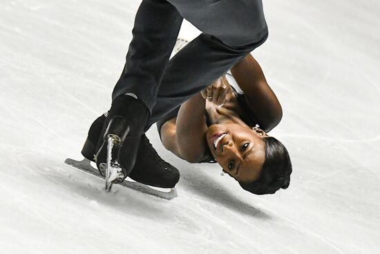 Figure skating. 2017 World Team Trophy. Pairs. Free program