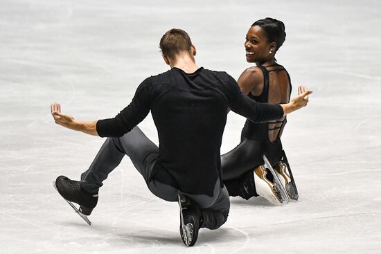 Figure skating. 2017 World Team Trophy. Pairs. Free program