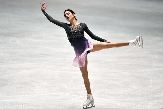 Figure skating. 2017 World Team Trophy. Ladies. Free program