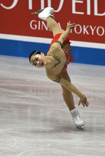 Figure skating. 2017 World Team Trophy. Ladies. Free program