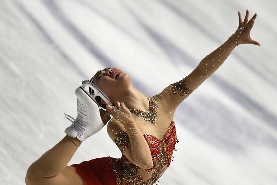 Figure skating. 2017 World Team Trophy. Ladies. Free program