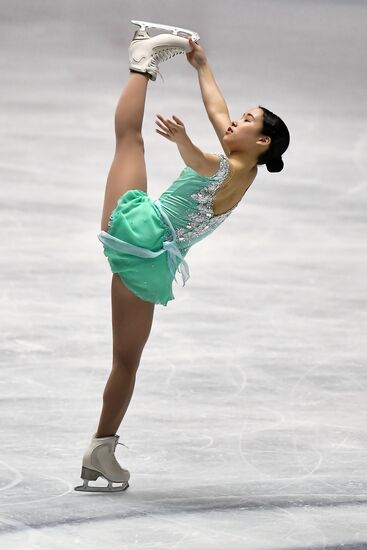 Figure skating. 2017 World Team Trophy. Ladies. Free program