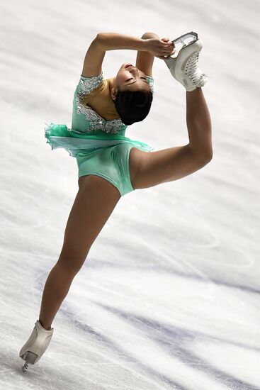 Figure skating. 2017 World Team Trophy. Ladies. Free program