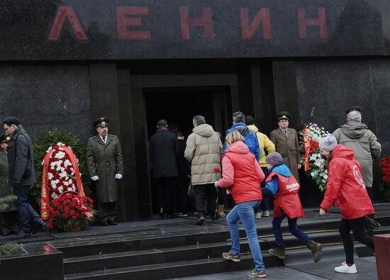 Lenin's Mausoleum in Red Square