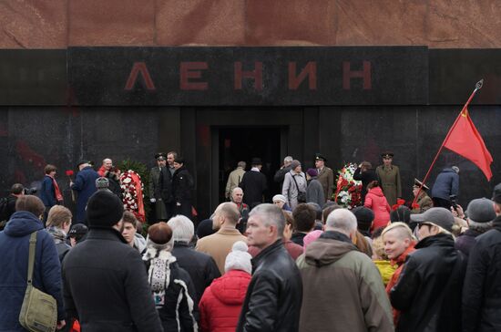 Lenin's Mausoleum in Red Square