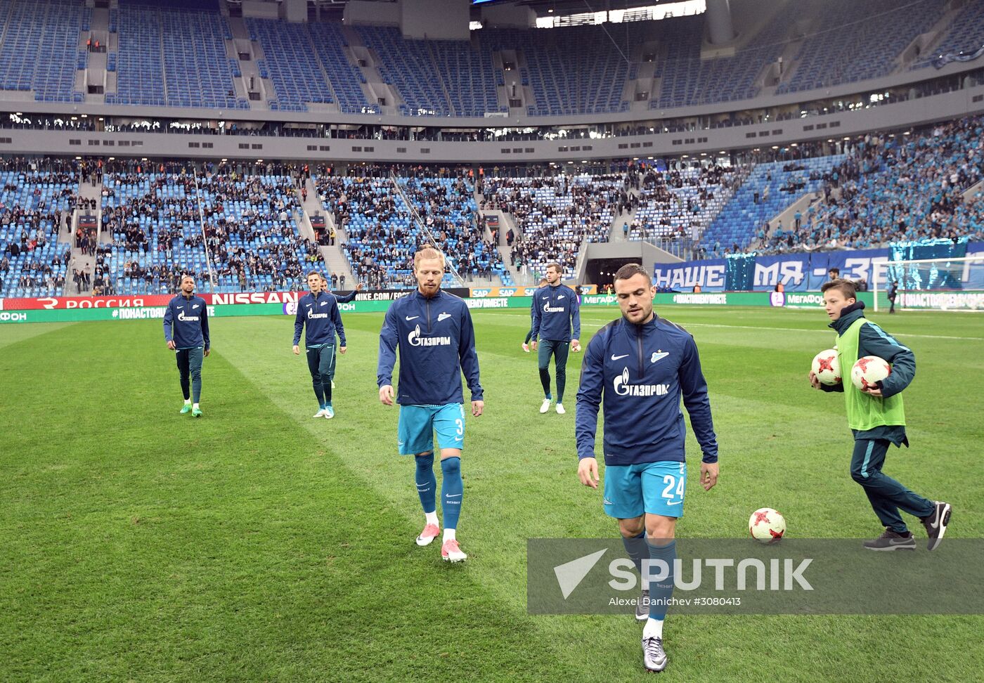 Russian Football Premier League. Spartak vs. Zenit