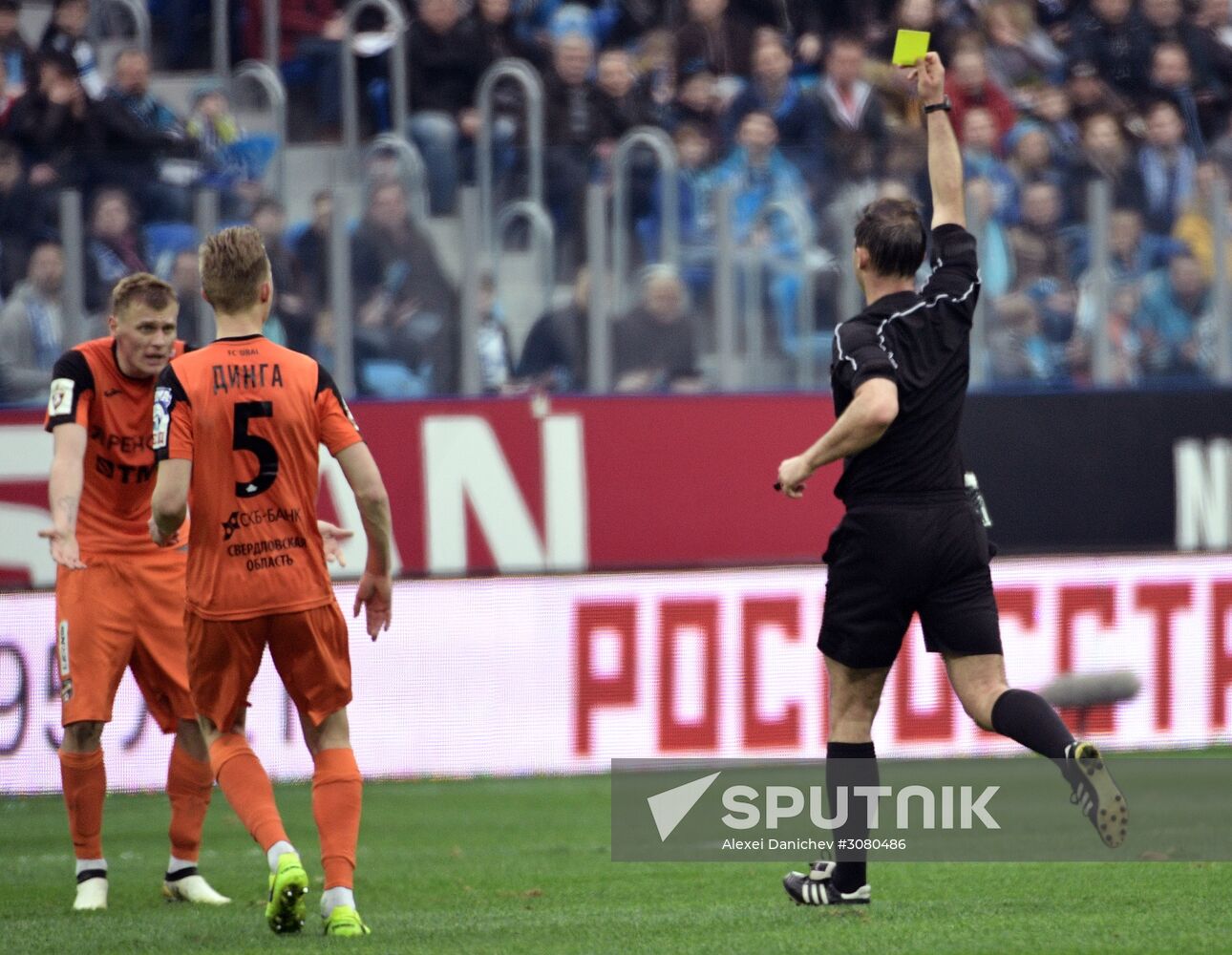 Russian Football Premier League. Zenit vs. Ural